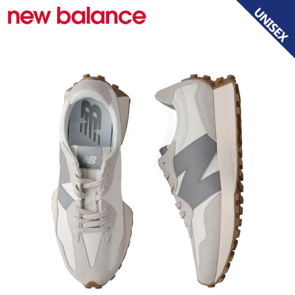 new balance ニューバランス 327 スニーカー メンズ レディース Dワイズ ホワイト ...