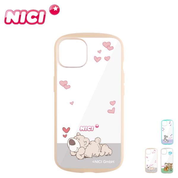 ニキ NICI iPhone 13 スマホケース 携帯 アイフォン カバー 透明 レディース ホワイ...