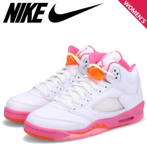 NIKE ナイキ エアジョーダン5 レトロ スニーカー レディース AIR JORDAN 5 RETRO GS ホワイト 白 440892-168｜sugaronlineshop