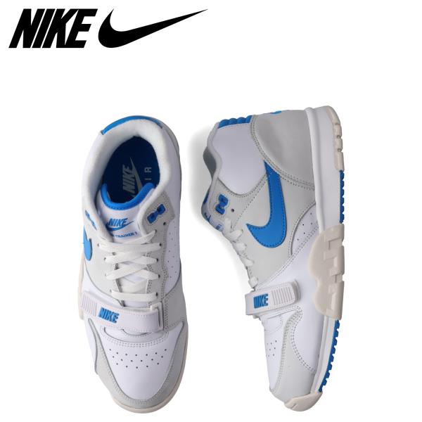 NIKE ナイキ エアトレーナー 1 スニーカー メンズ AIR TRAINER 1 ホワイト 白 ...