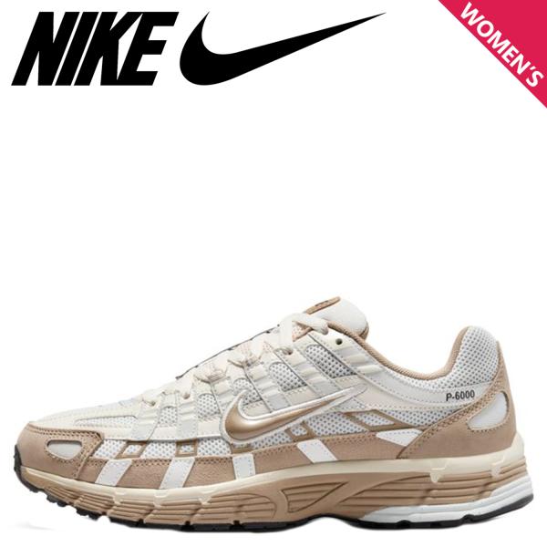 NIKE ナイキ スニーカー レディース P-6000 PREMIUM ベージュ FQ8243-02...