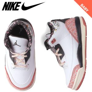 NIKE ナイキ ジョーダン3 レトロ TS スニーカー ベビー キッズ JORDAN 3 RETRO TS ホワイト 白 FQ9175-100｜sugaronlineshop