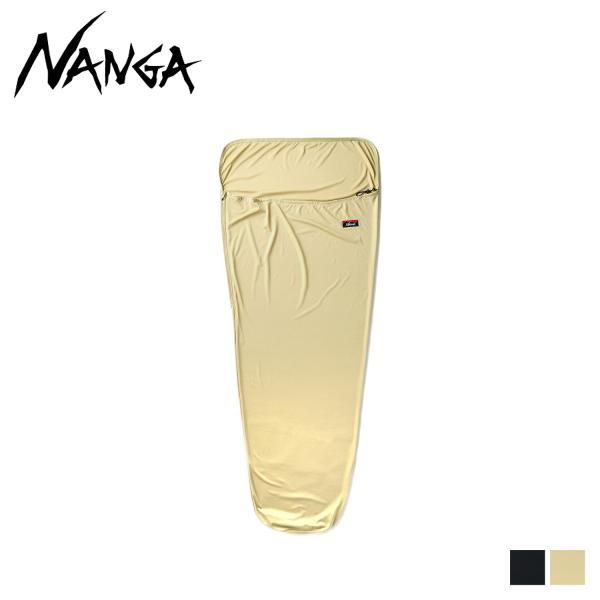 ナンガ NANGA シュラフ 寝袋 スリーピング バッグ インナーシーツ 軽量 通気性 マミー型 S...