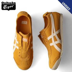 Onitsuka Tiger オニツカタイガー メキシコ66 スリッポン スニーカー メンズ レディース MEXICO 66 SLIP-ON イエロー 1183C157-750｜sugaronlineshop