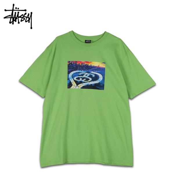 訳あり STUSSY ステューシー Tシャツ 半袖 メンズ レディース SS HIGHWAY TEE...