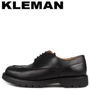 訳あり KLEMAN クレマン 靴 シューズ Uチップ メンズ FRODAN ブラック 黒 返品不可｜sugaronlineshop