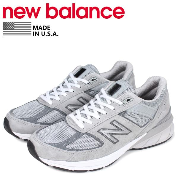 訳あり BOX破損 new balance ニューバランス 990 スニーカー メンズ Dワイズ グ...