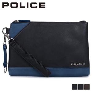 POLICE ポリス バッグ クラッチバッグ セカンドバッグ メンズ URBANO CLUTCH BAG ブラック ネイビー ブラウン 黒 PA-62002｜sugaronlineshop