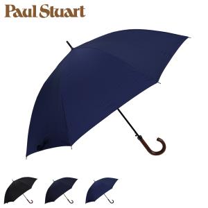Paul Stuart ポールスチュアート 長傘 雨傘 メンズ 65cm 軽い 大きい ブラック ネイビー ブルー 黒 14016｜sugaronlineshop