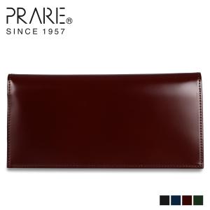 PRAIRIE プレリー 長財布 メンズ 本革 コードバン CORDOVAN1957 ブラック ネイビー ダーク ブラウン グリーン 黒 NP12127