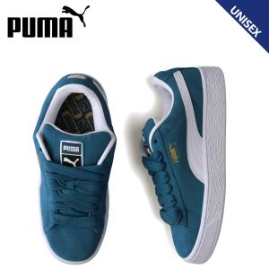 プーマ PUMA スウェード XL スニーカー メンズ レディース スエード SUEDE XL ブルー 395205-06｜sugaronlineshop