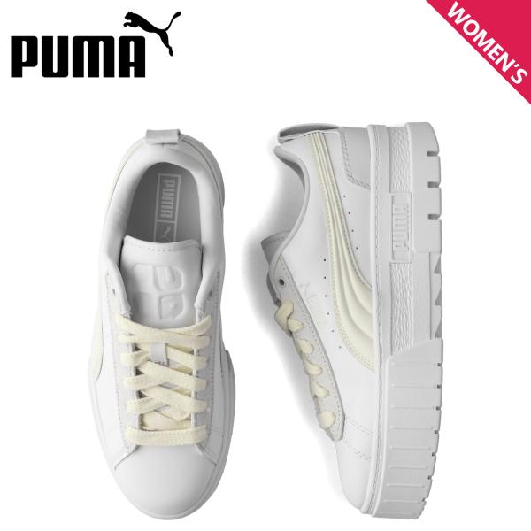 プーマ PUMA スニーカー レディース 厚底 メイズ MAYZE WV WNS ホワイト 白 39...