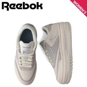 Reebok リーボック スニーカー クラブシー エクストラ レディース 厚底 CLUB C EXTRA オフ ホワイト 100074260｜sugaronlineshop