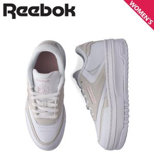 Reebok リーボック スニーカー クラブシー エクストラ レディース 厚底 CLUB C EXTRA ホワイト 白 100074261｜sugaronlineshop