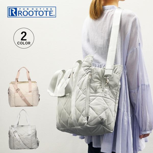 ルートート ROOTOTE トートバッグ ショルダー メンズ レディース ファスナー付 斜めがけ 巾...