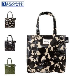 ルートート ROOTOTE トートバッグ バッグ EU.スクエア.ラミネート-S レディース 軽量 撥水 ブラック カーキ 黒 3601
