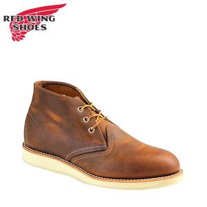 RED WING レッドウィング ブーツ チャッカブーツ クラシック メンズ CLASSIC CHUKKA Dワイズ ブラウン 3137｜sugaronlineshop