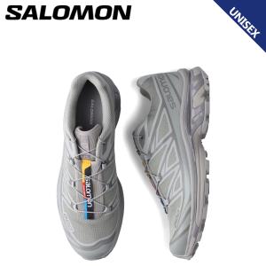 SALOMON サロモン シューズ トレッキングシューズ スニーカー メンズ レディース XT-6 グレー L47444800