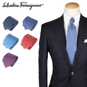 Salvatore Ferragamo サルヴァトーレ フェラガモ ネクタイ メンズ シルク ブランド 結婚式 TIE｜sugaronlineshop