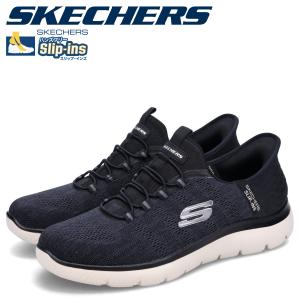 SKECHERS スケッチャーズ スリップインズ スニーカー サミッツ キーペース メンズ ハンズフリー SUMMITS KEY PACE ブラック 黒 232469｜sugaronlineshop