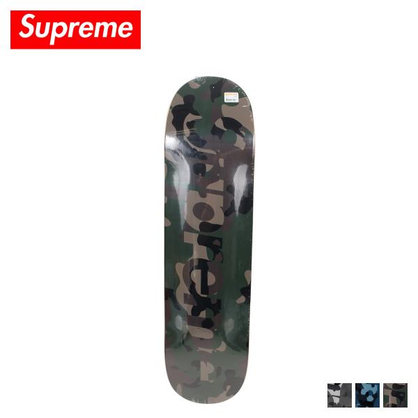 Supreme シュプリーム スケボー デッキ スケートボード CAMO LOGO SKATEBOA...