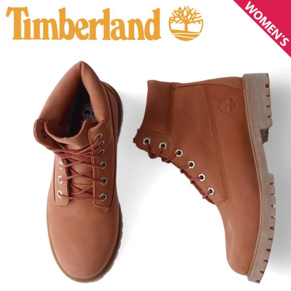 Timberland ブーツ 6インチ レディース 防水 ウォータープルーフ 6 INCH LACE...