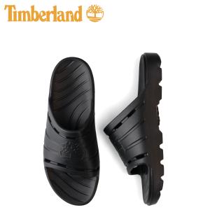 Timberland ティンバーランド サンダル スライドサンダル シャワー ゲットアウト メンズ 軽量 GET OUTSLIDE SANDAL ブラック 黒 A5W6H｜sugaronlineshop