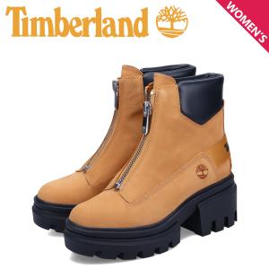 Timberland ティンバーランド ブーツ エヴァーリー フロントジップ レディース 厚底 EVERLEIGH FRONT ZIP BOOT ウィート A5YHM 予約 9月下旬 入荷予定｜sugaronlineshop