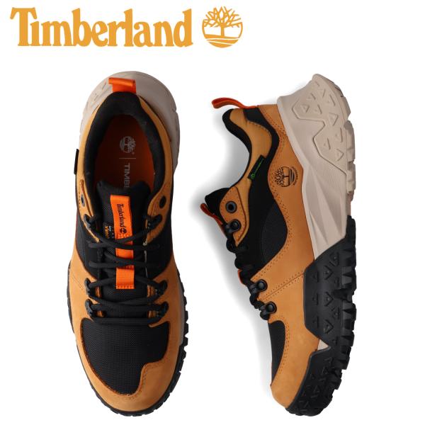 Timberland ロー レースアップ ウォータープルーフ ハイキング ブーツ シューズ メンズ ...