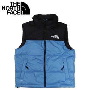 THE NORTH FACE ノースフェイス ダウン ベスト アウター レトロ ヌプシ メンズ 防寒 RETRO NUPTSE VEST ブルー NF0A3JQQ｜sugaronlineshop