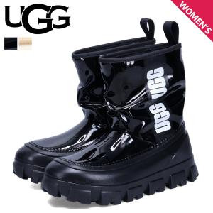 アグ UGG レインブーツ 長靴 クラシック ブレラ ミニ レディース 厚底 CLASSIC BRELLAH MINI ブラック ベージュ ピンク 黒 1144059｜sugaronlineshop