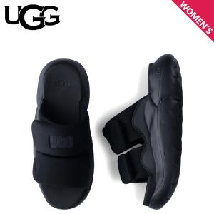 アグ UGG サンダル ストラップサンダル ラ アルト ステッチ レディース 厚底 LA ALTO STITCH ブラック 黒 1152689｜sugaronlineshop