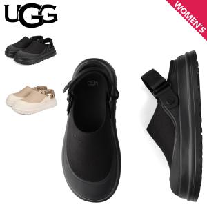 アグ UGG サンダル クロッグサンダル ゴールデングロウ キャンバスクロッグ レディース 撥水 GOLDENGLOW CANVAS CLOG ブラック ベージュ 黒 1175295