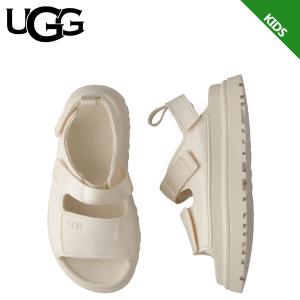 アグ UGG サンダル ストラップサンダル ゴールデングロウグロッシースパークルズ ベビー キッズ K GOLDENGLOW GLOSSY SPARKLES ベージュ 1178750K