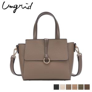 Ungrid アングリッド トートバッグ ショルダー ミニ レディース ファスナー付き 斜めがけ MINI HAND BAG 53060B 予約 10月中旬 入荷予定｜sugaronlineshop