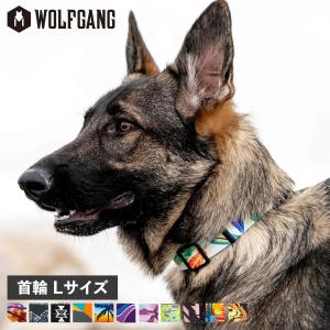 WOLFGANG ウルフギャング 首輪 犬用品 大型犬 Lサイズ カラー COLLAR マン&ビースト MAN&BEAST｜sugaronlineshop