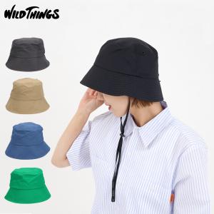 ワイルドシングス WILD THINGS ハット 帽子 サプレックス レディース SUPPLEX HAT ブラック ベージュ ブルー グリーン 黒 WTW23017SL｜sugaronlineshop