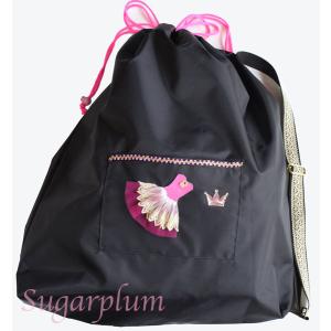 子供用衣装バッグブラック