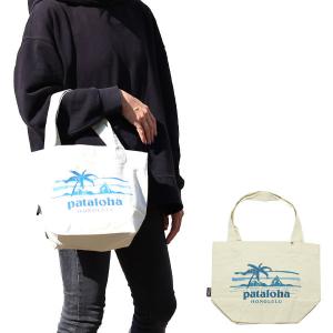 Patagonia パタゴニア pataloha パタロハ トートバッグ キャンバス プリント ブルー オーガニックコットン エコ ハワイ｜sugi-lab