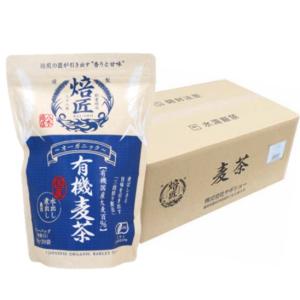 季節を先取り 焙匠 有機麦茶 30袋セット もう、前の麦茶には戻れない！オーガニック麦茶ティーバッグ10ｇ 20パック 30袋セット