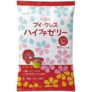 高カロリーゼリー ブイ・クレス ハイプチゼリー ミックスフルーツ風味 23g 24個入 介護食ゼリー