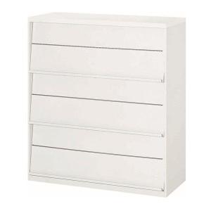 雑誌架 3段  スチール書庫 キャビネット スチール収納