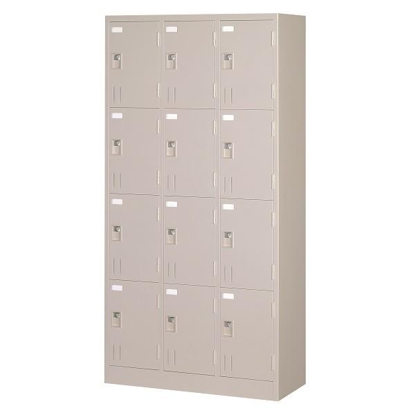 ロッカー 12人用 多人数ロッカー スチールロッカー 12人用ロッカー 南京錠用掛金具付取手タイプ ...