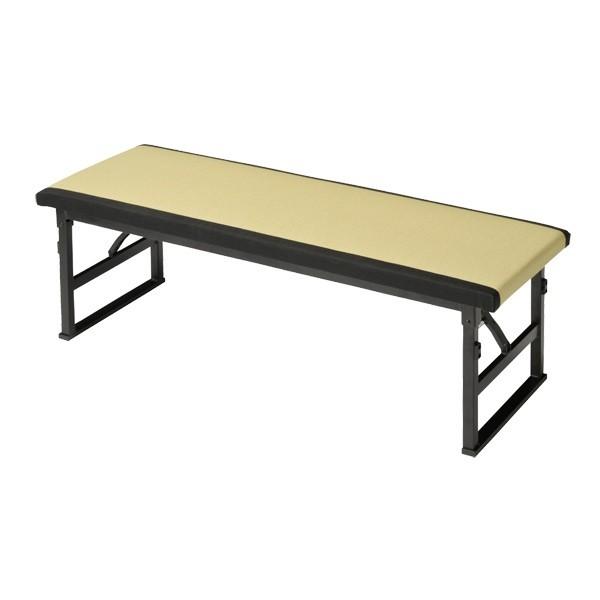 寺院用タタミベンチ 長椅子 長イス ロビーベンチ 折りたたみ脚 W120×D42×H42cm 受注生...