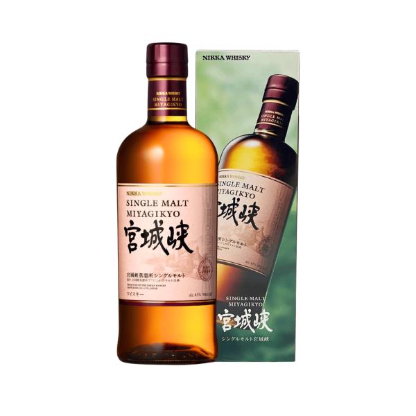 ニッカ 宮城峡 シングルモルト 700ml 箱付き ウイスキー ジャパニーズウイスキー 国産ウイスキ...