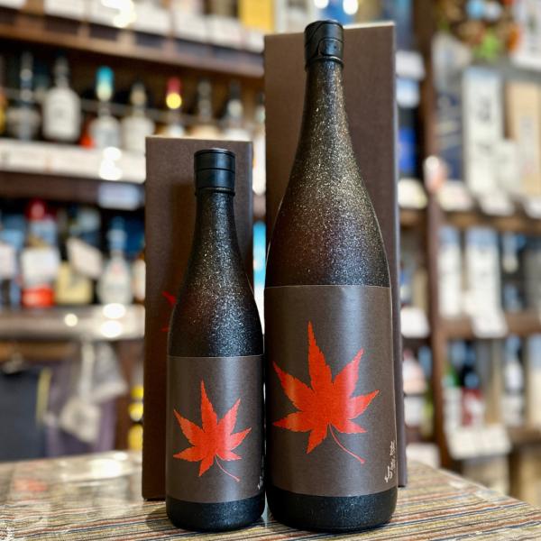 【贈答品】日本酒 麒麟山 紅葉 熟成 純米大吟醸酒 箱入【限定品】 1800ｍｌ　新潟県 阿賀町