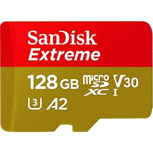 microSDXC 128GB SanDisk Extreme UHS-1 U3 V30 4K Ul...