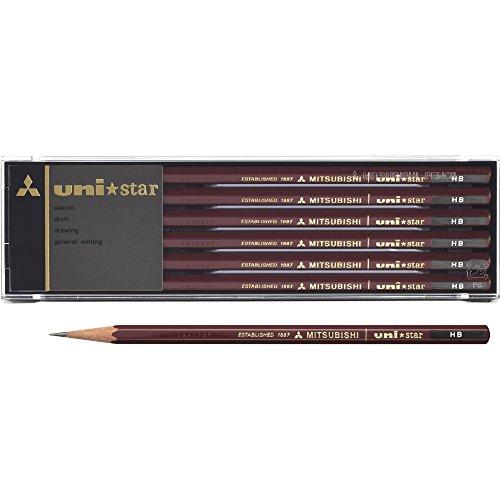 三菱鉛筆 ユニスター HB 1ダース USHB 鉛筆