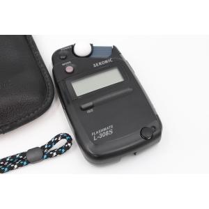 ＜＜専用ポーチ＆新品ストラップ付き＞＞【良品】SEKONIC セコニック 露出計 フラッシュメイト L-308S JE17#LE2024982 専用ポーチ＆新品ストラップ付き＞＞【良品】SEKONIC セコニック