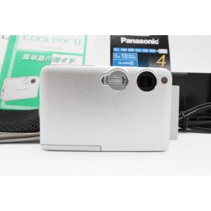 ＜＜別売りポーチ＆新品SDカード付き！！＞＞【並品】NIKON ニコン Coolpix s1 5.1...